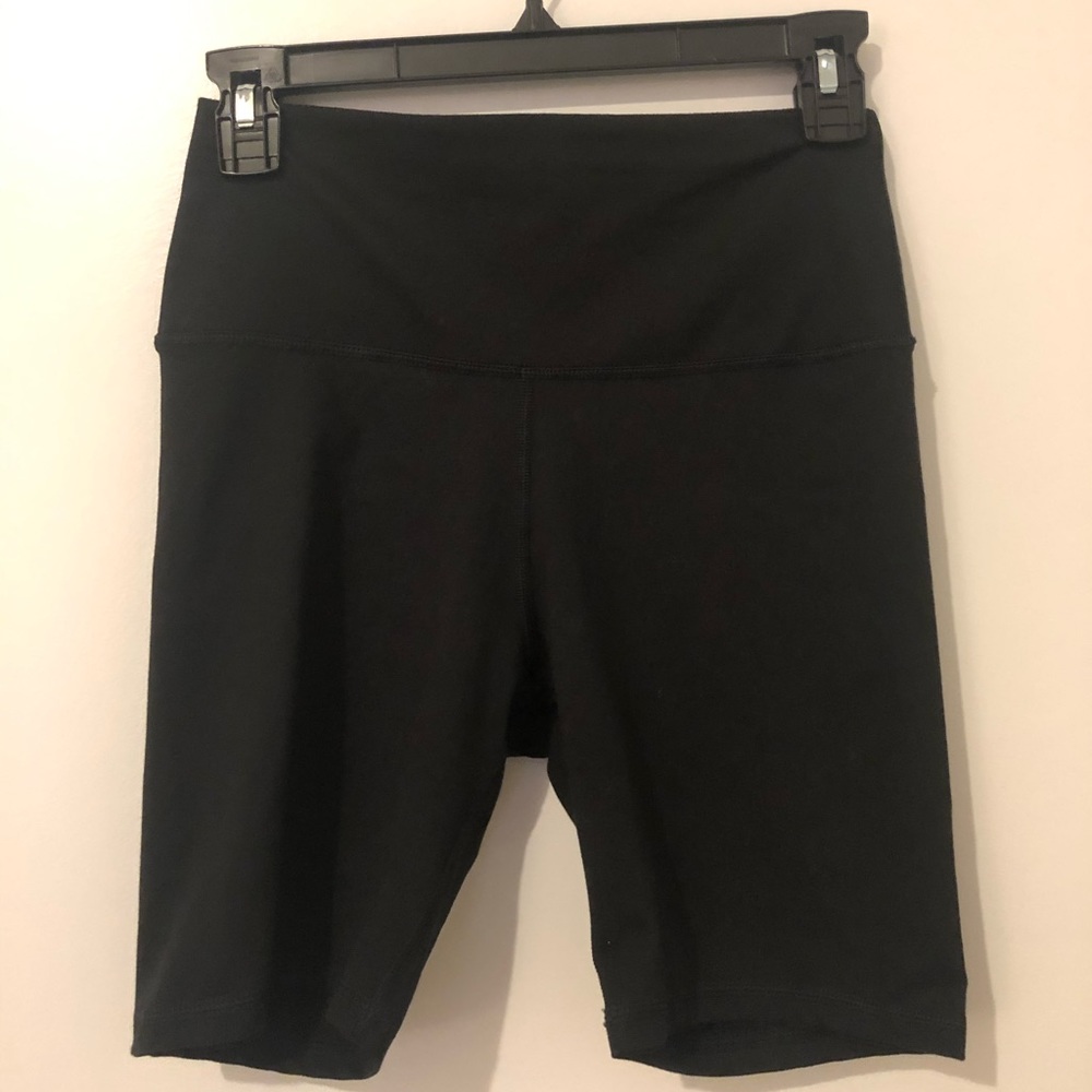 Black bike shorts